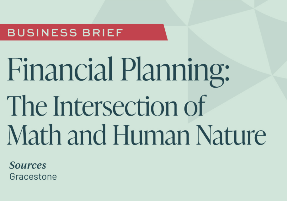 Financial Planning: The Intersection of Math and Human Nature